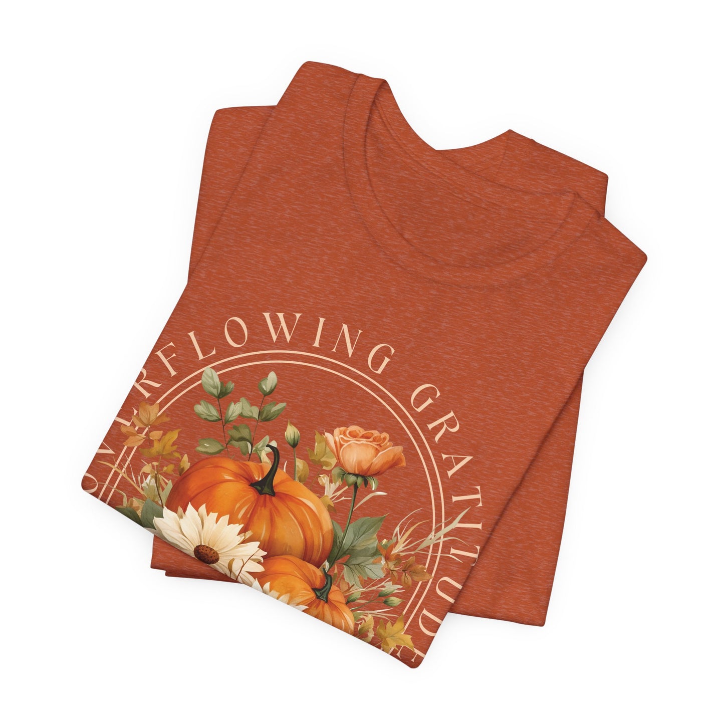 Overflowing Gratitude - Unisex Jersey Short Sleeve Tee