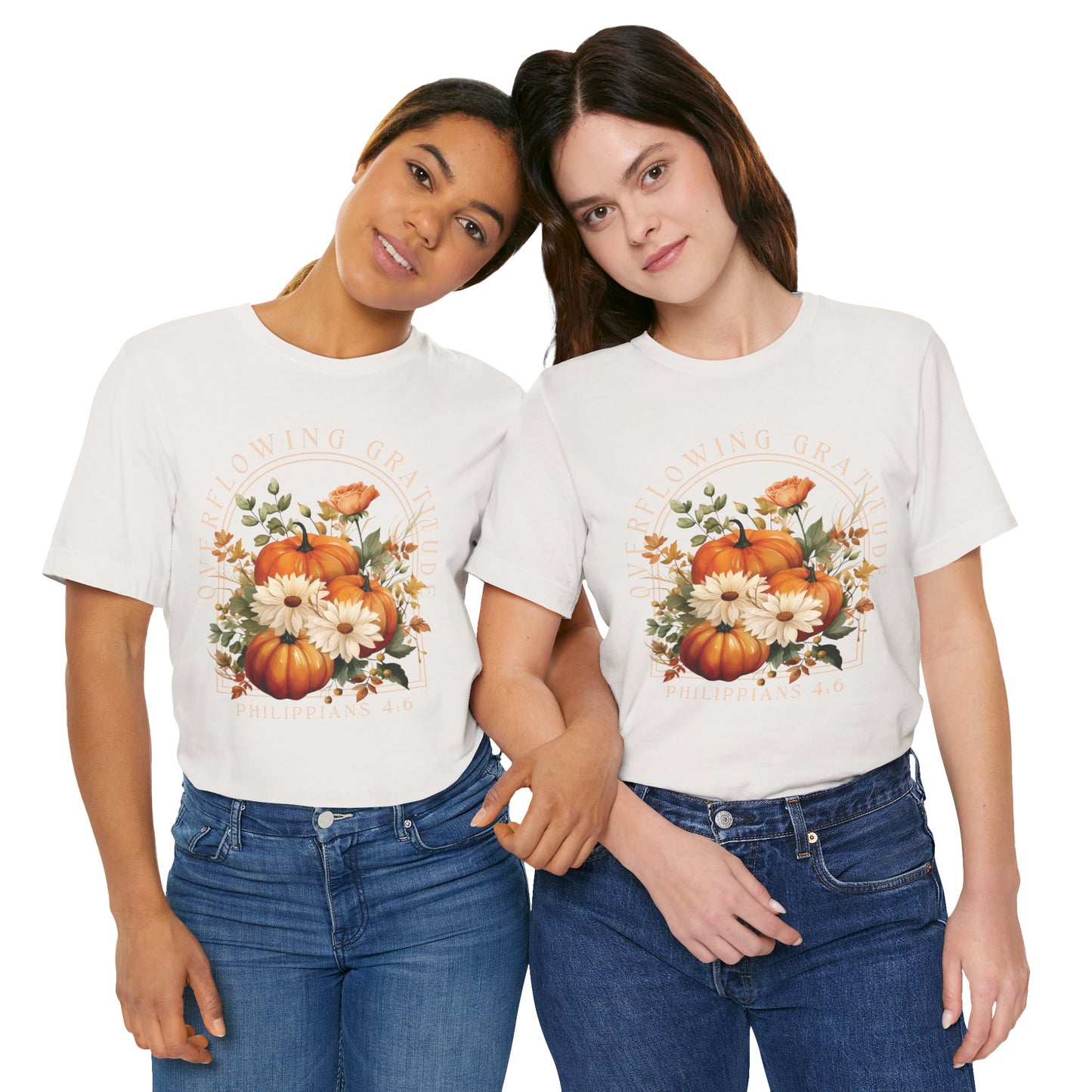 Overflowing Gratitude - Unisex Jersey Short Sleeve Tee