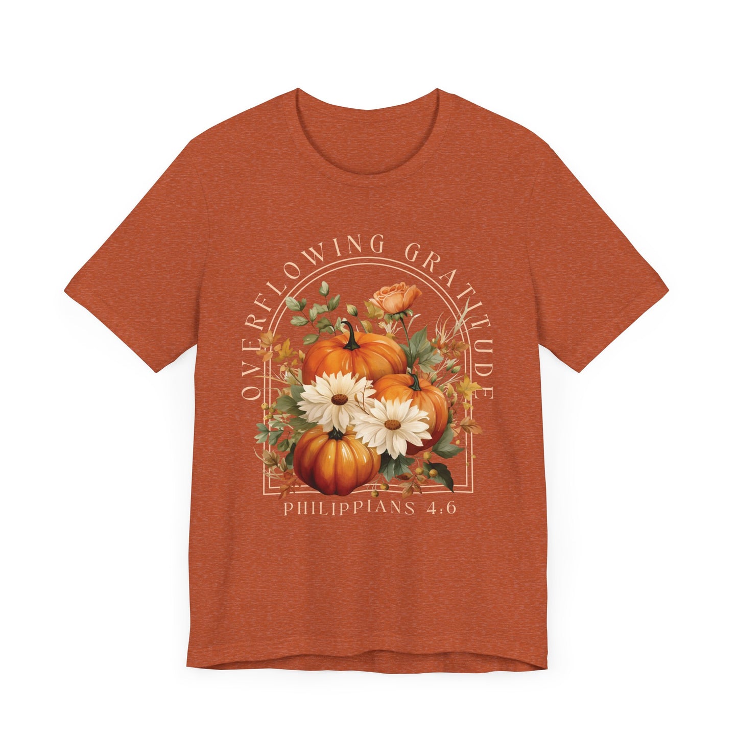 Overflowing Gratitude - Unisex Jersey Short Sleeve Tee