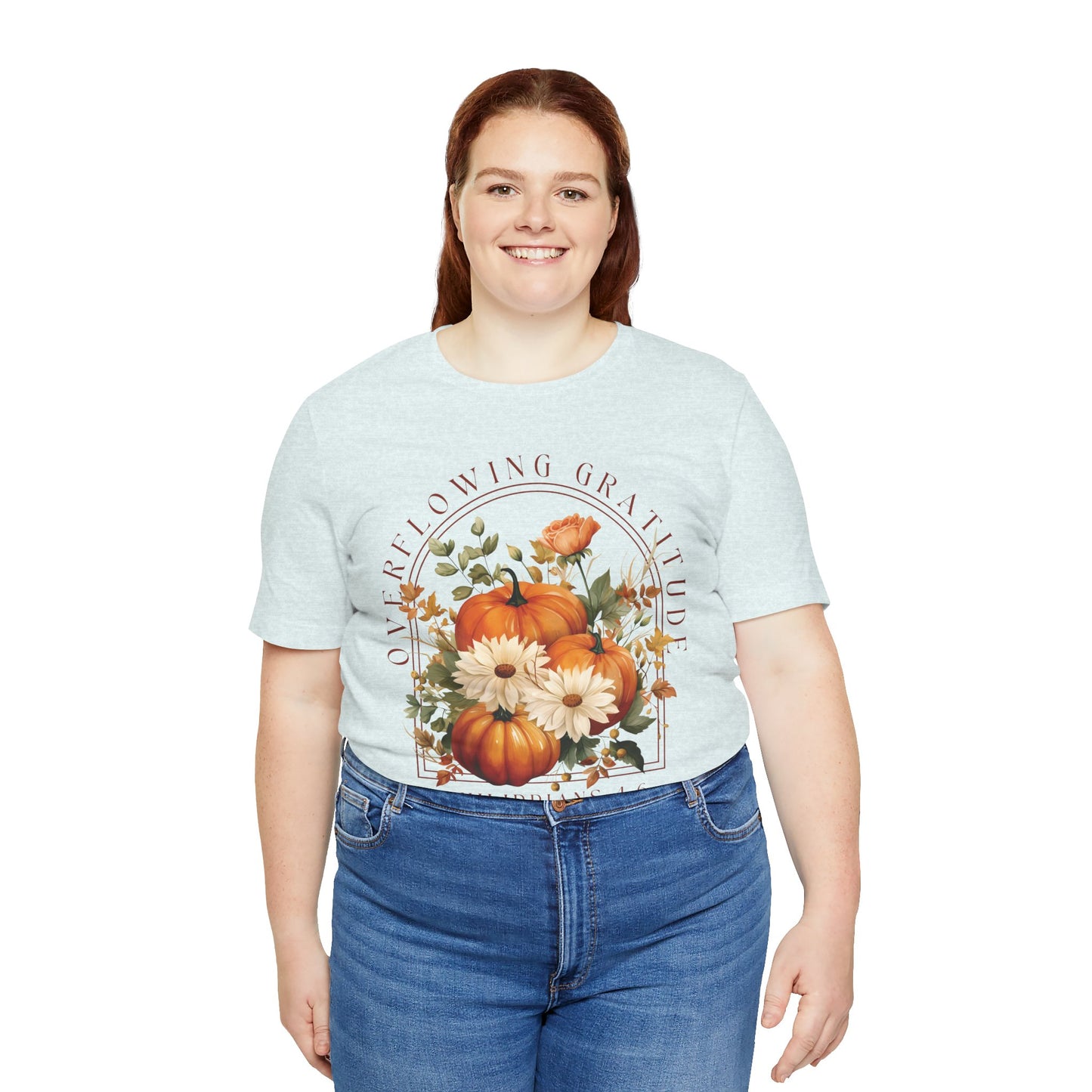 Overflowing Gratitude - Unisex Jersey Short Sleeve Tee
