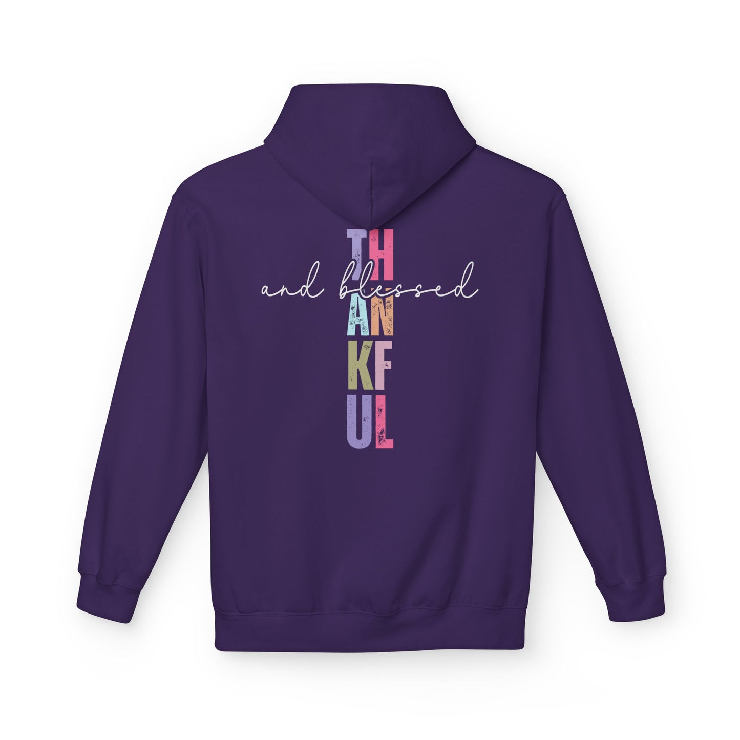 Thankful and Blessed - Unisex Midweight Softstyle Fleece Hoodie