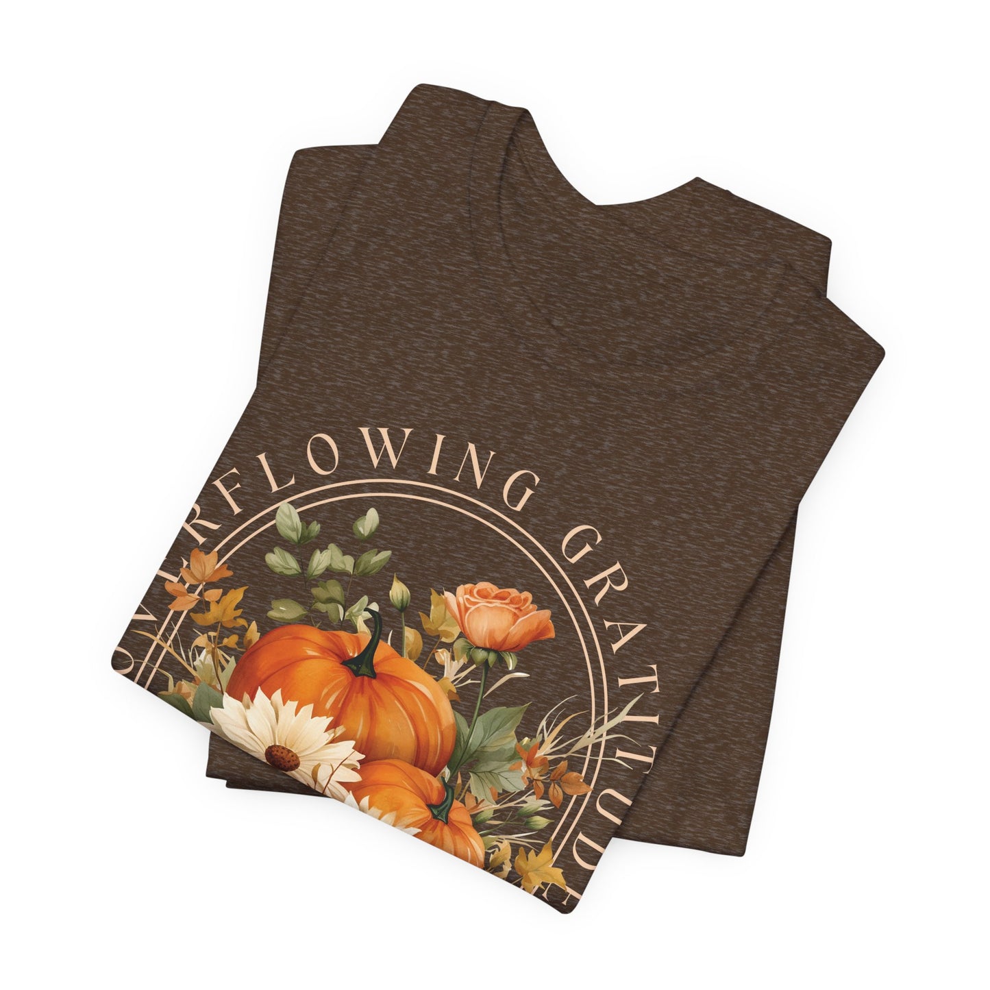 Overflowing Gratitude - Unisex Jersey Short Sleeve Tee