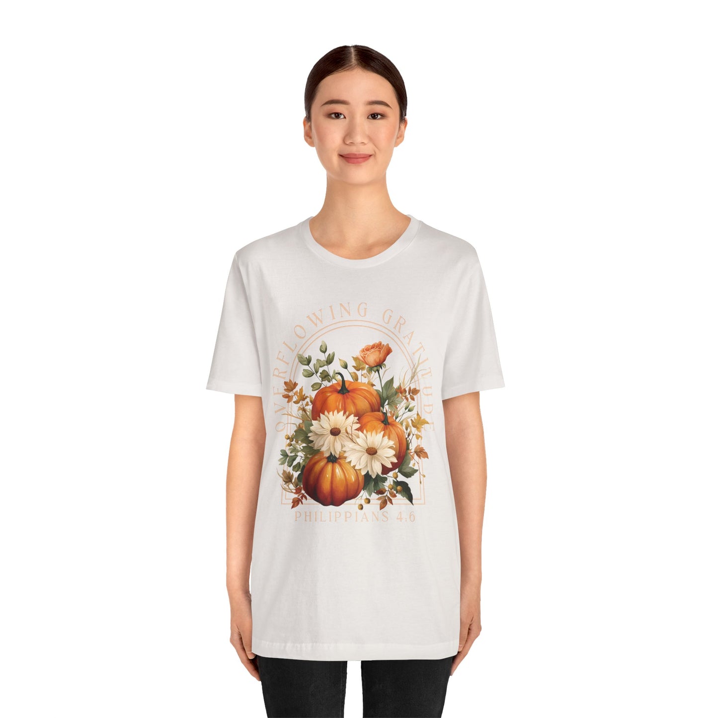 Overflowing Gratitude - Unisex Jersey Short Sleeve Tee