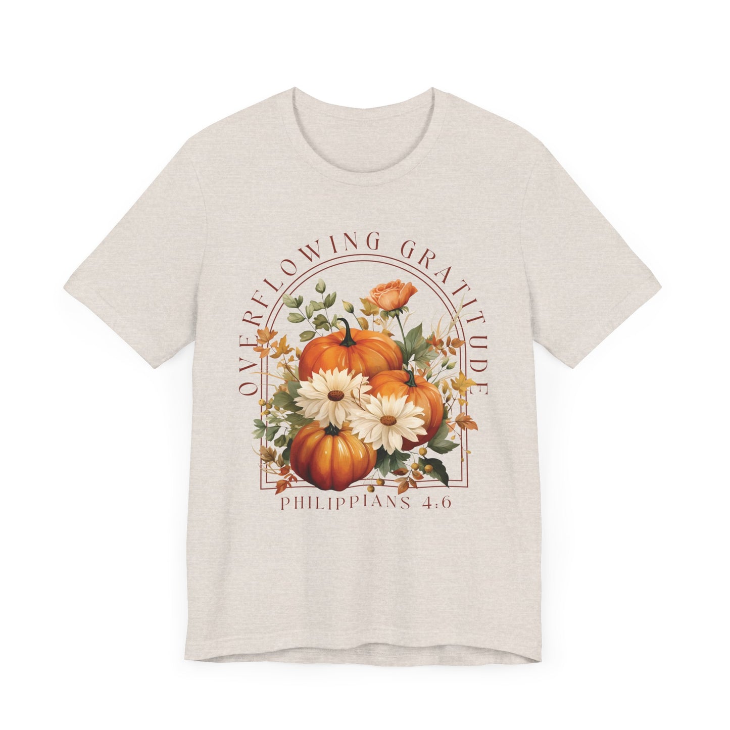 Overflowing Gratitude - Unisex Jersey Short Sleeve Tee