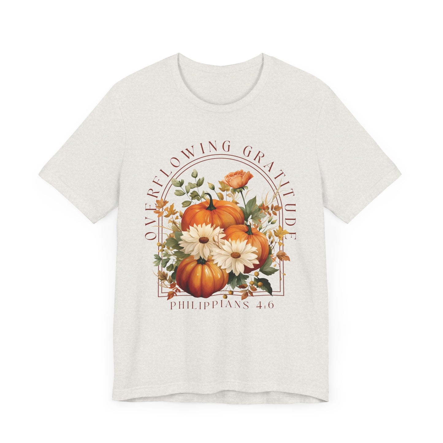 Overflowing Gratitude - Unisex Jersey Short Sleeve Tee