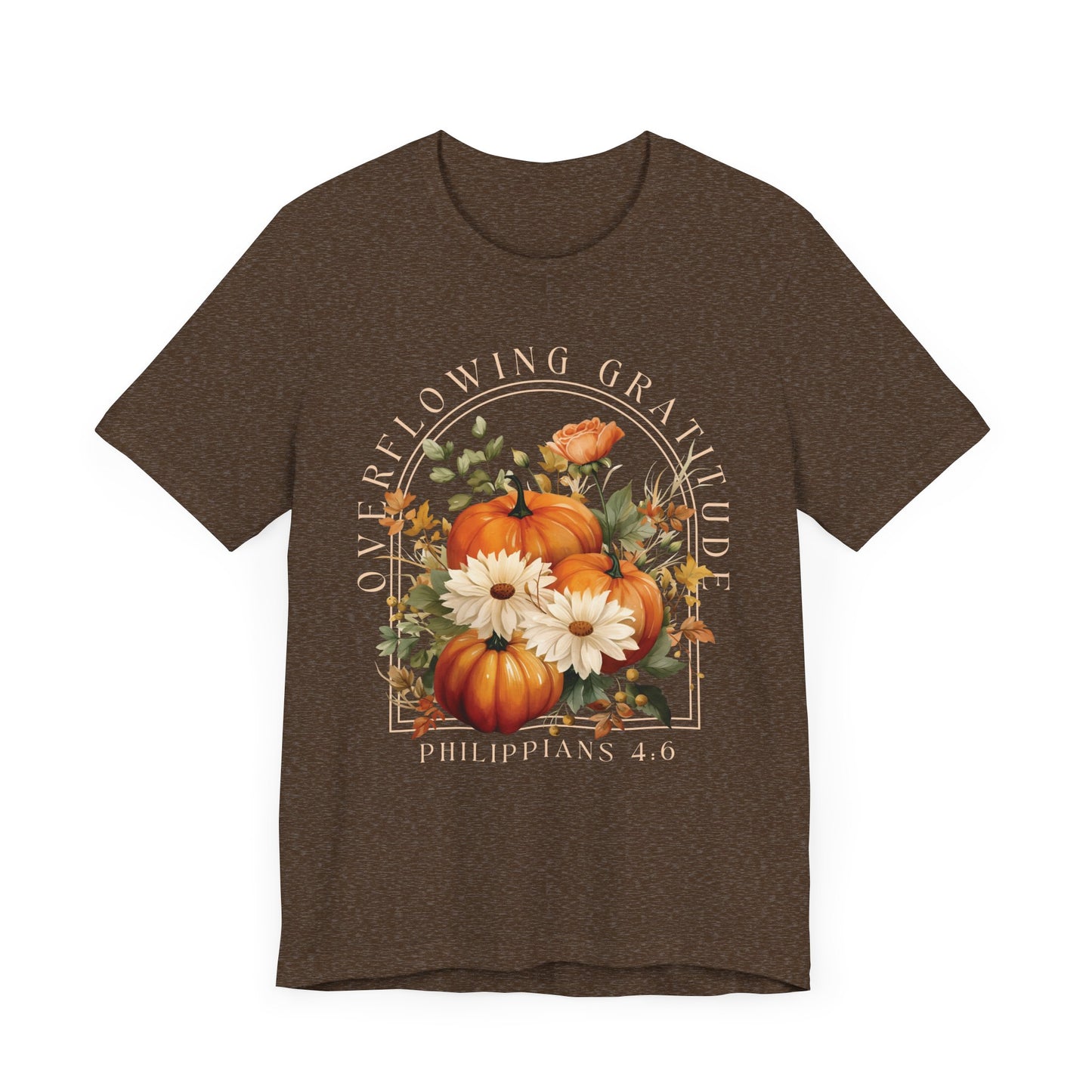 Overflowing Gratitude - Unisex Jersey Short Sleeve Tee