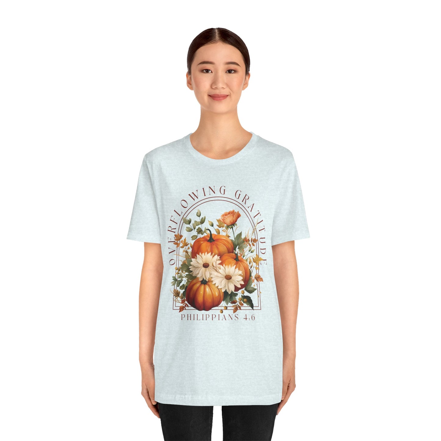 Overflowing Gratitude - Unisex Jersey Short Sleeve Tee