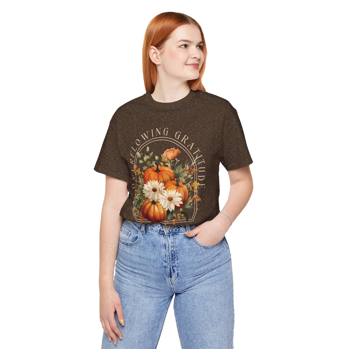 Overflowing Gratitude - Unisex Jersey Short Sleeve Tee