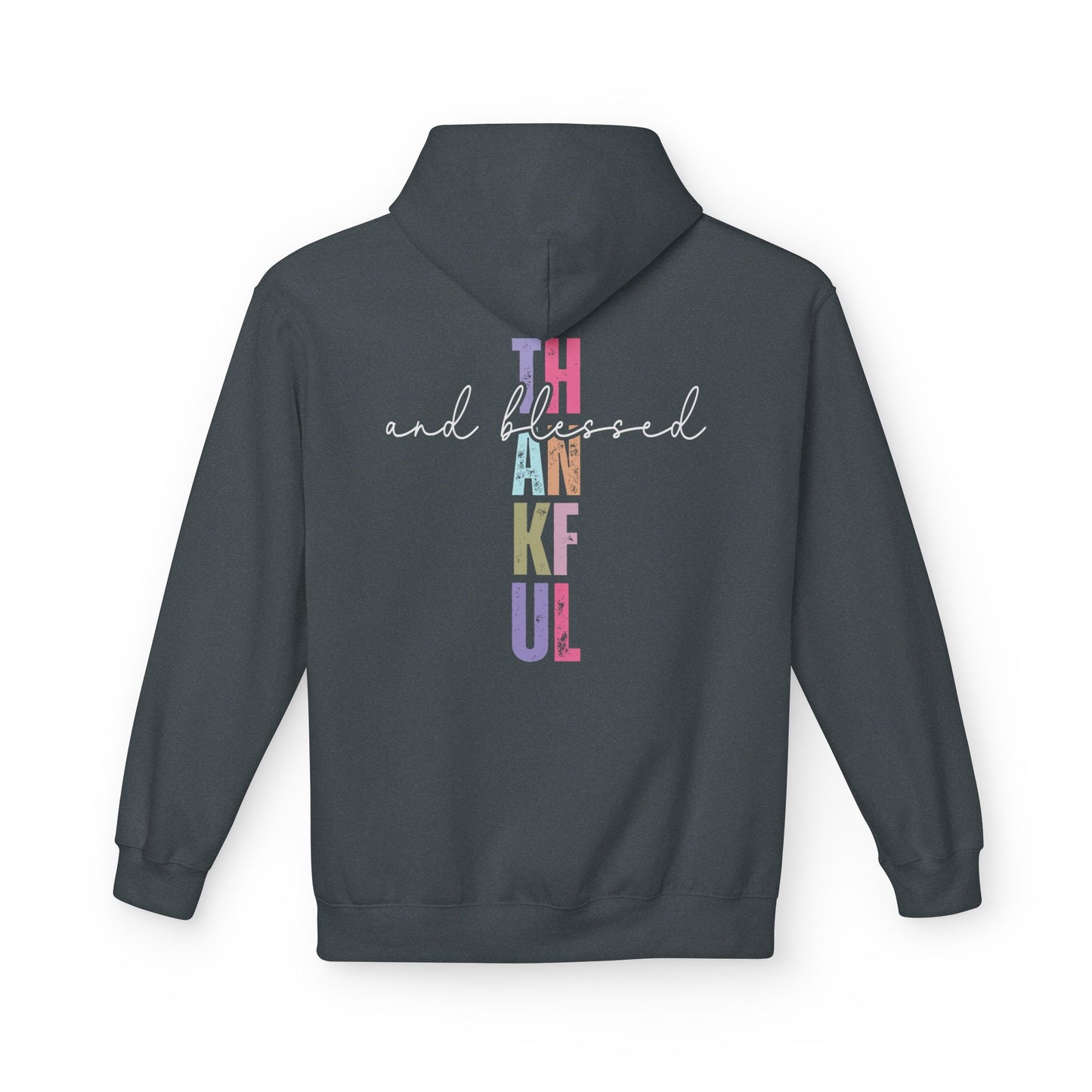 Thankful and Blessed - Unisex Midweight Softstyle Fleece Hoodie
