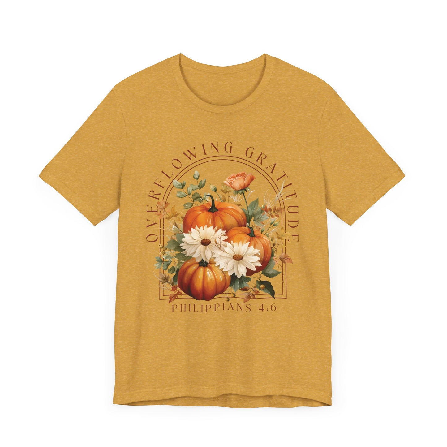 Overflowing Gratitude - Unisex Jersey Short Sleeve Tee