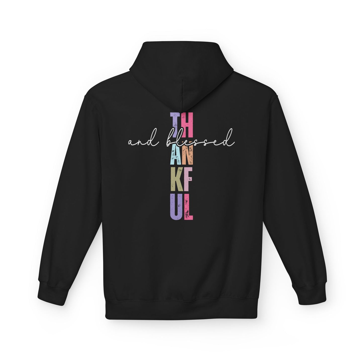 Thankful and Blessed - Unisex Midweight Softstyle Fleece Hoodie