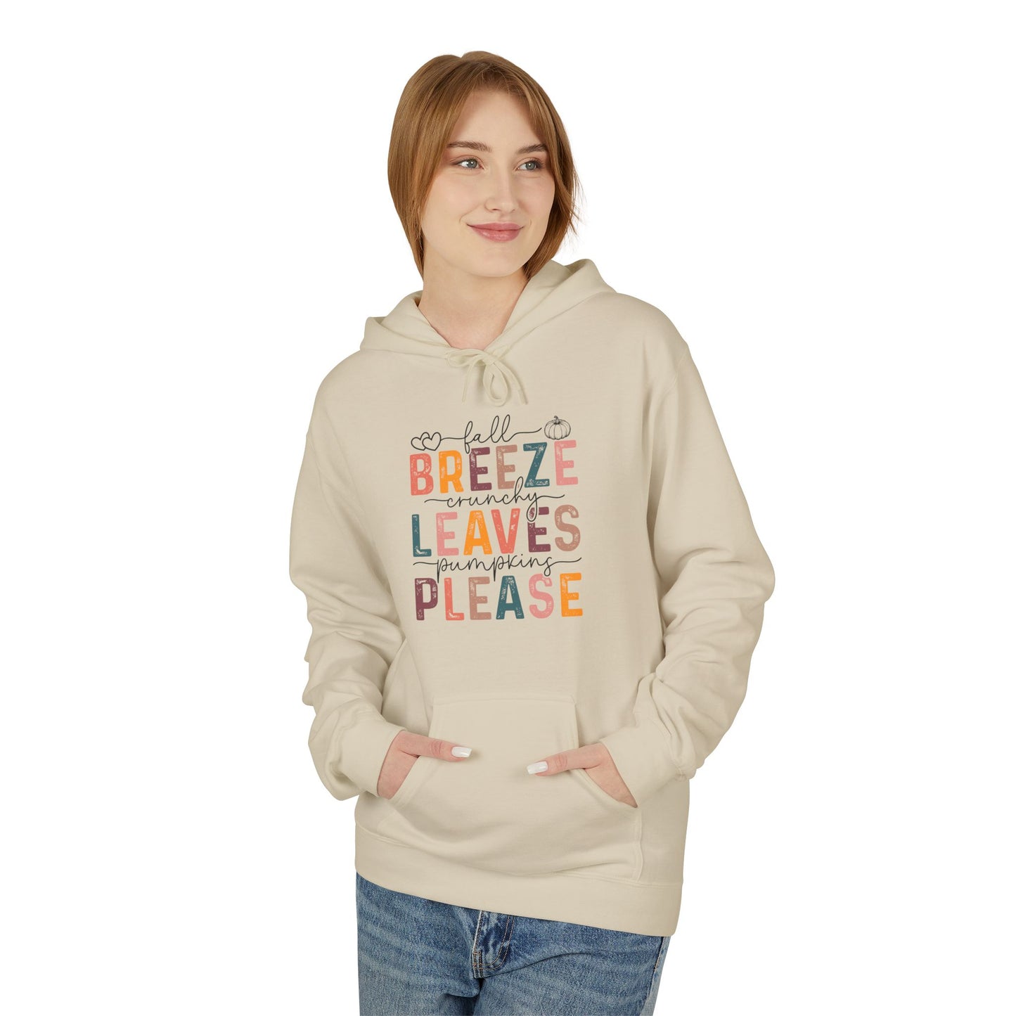 Breeze Leaves Please - Unisex Midweight Softstyle Fleece Hoodie