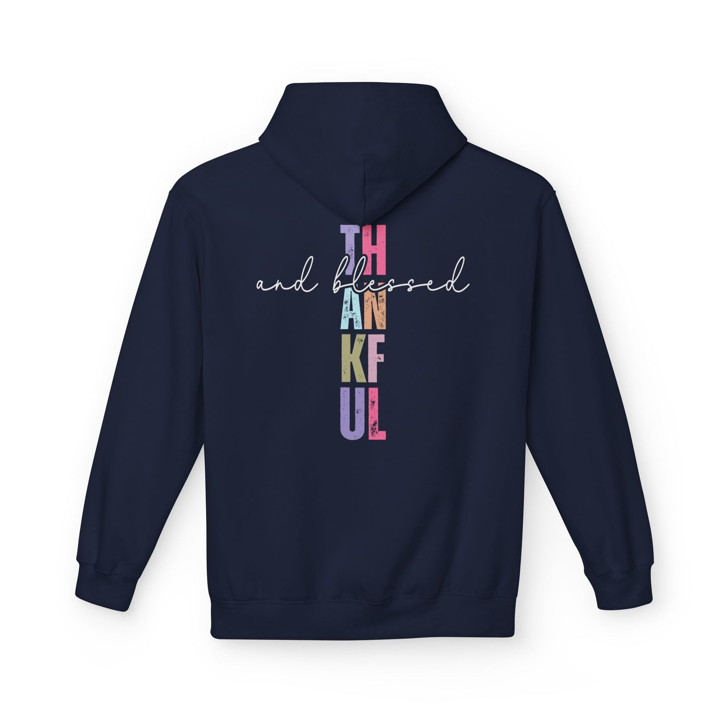 Thankful and Blessed - Unisex Midweight Softstyle Fleece Hoodie