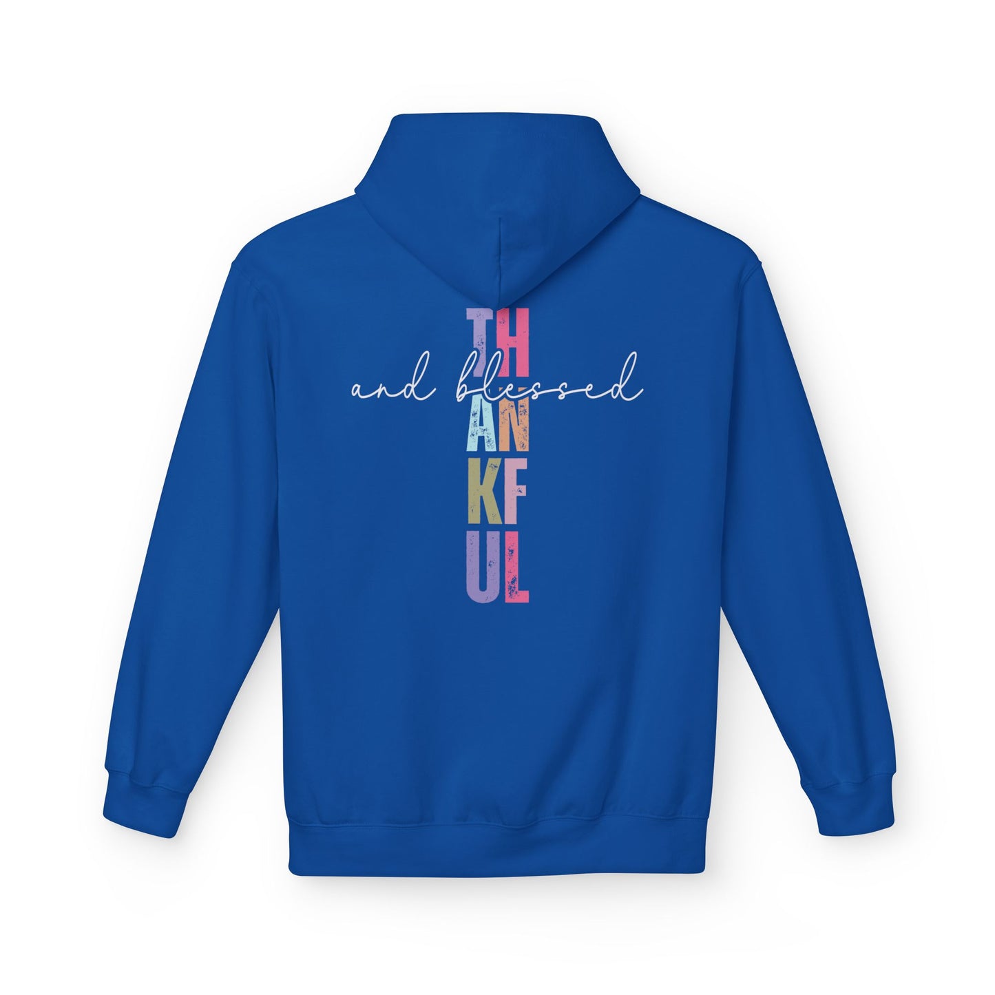 Thankful and Blessed - Unisex Midweight Softstyle Fleece Hoodie