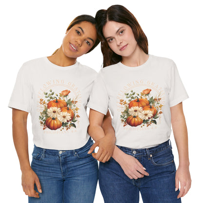 Overflowing Gratitude - Unisex Jersey Short Sleeve Tee