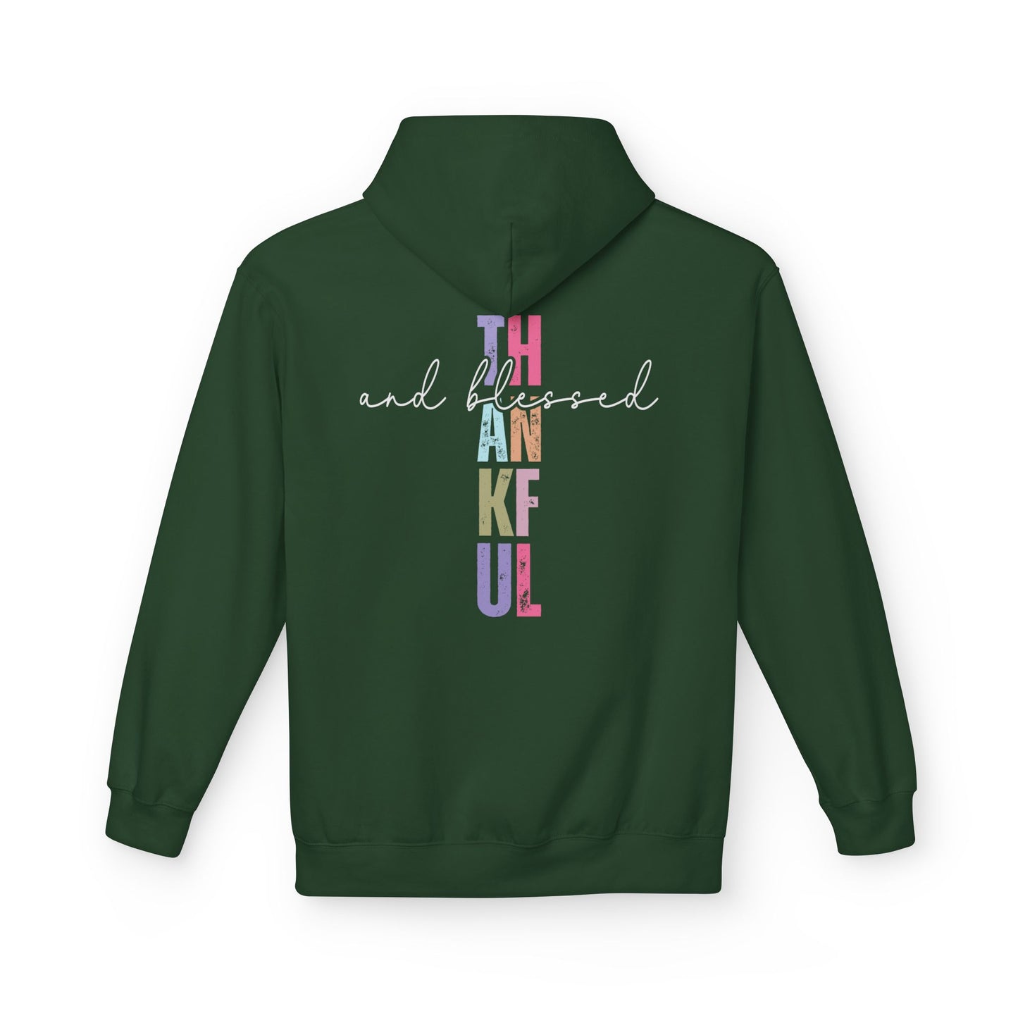 Thankful and Blessed - Unisex Midweight Softstyle Fleece Hoodie