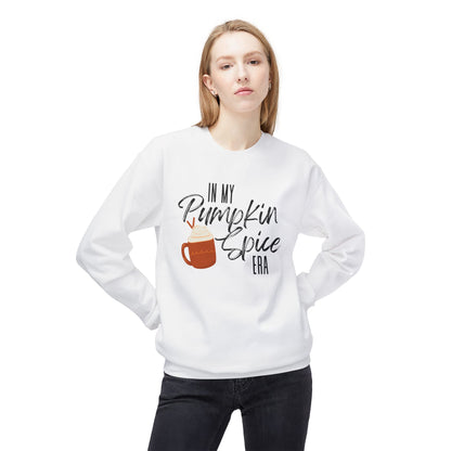 In My Pumpkin Spice Era - Unisex Midweight Softstyle Fleece Crewneck Sweatshirt