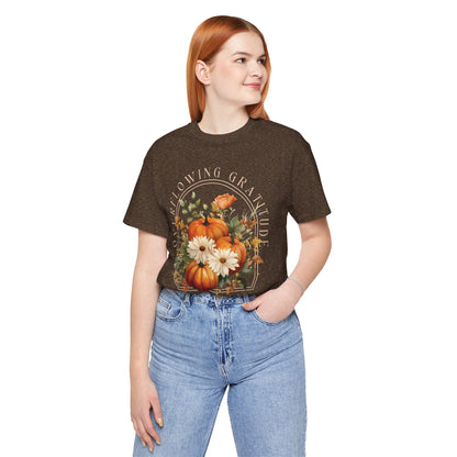 Overflowing Gratitude - Unisex Jersey Short Sleeve Tee
