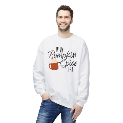 In My Pumpkin Spice Era - Unisex Midweight Softstyle Fleece Crewneck Sweatshirt