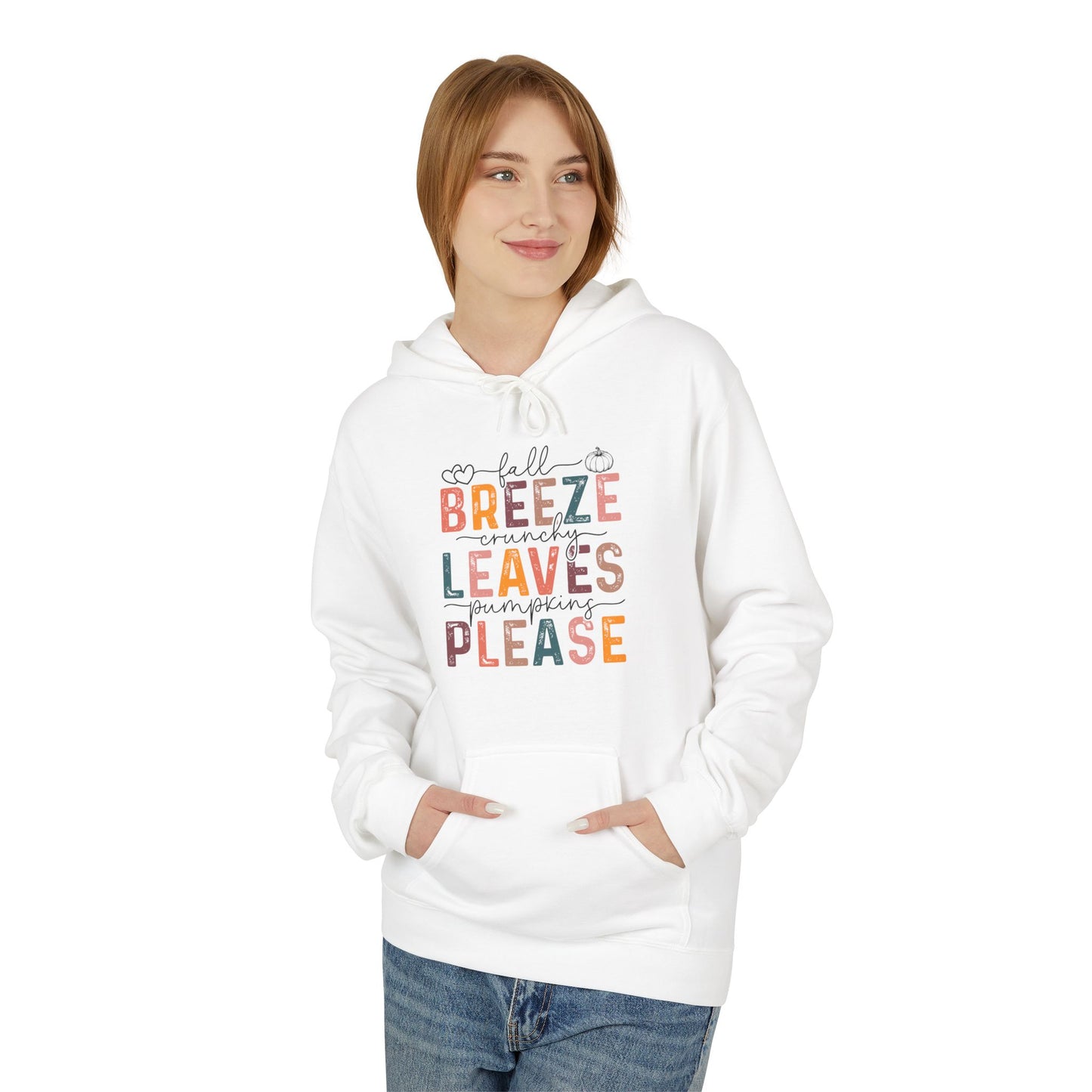 Breeze Leaves Please - Unisex Midweight Softstyle Fleece Hoodie