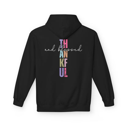 Thankful and Blessed - Unisex Midweight Softstyle Fleece Hoodie