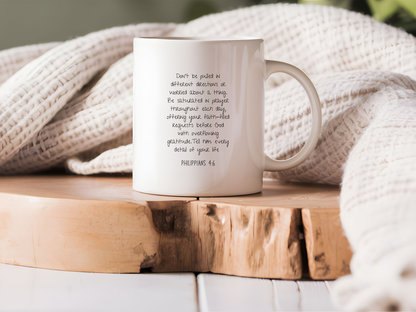 Overflowing Gratitude - Fall Thanksgiving Mug