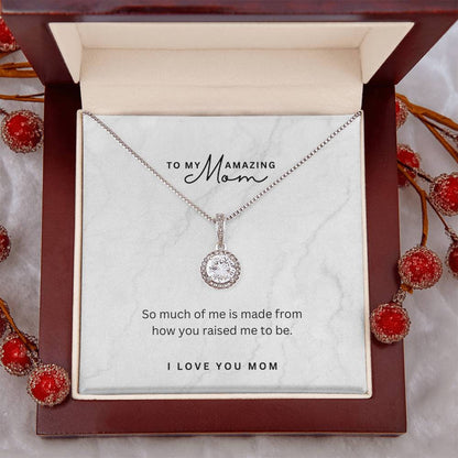 Necklace for Mom You Raised Me - Gratitude Gift for Mom