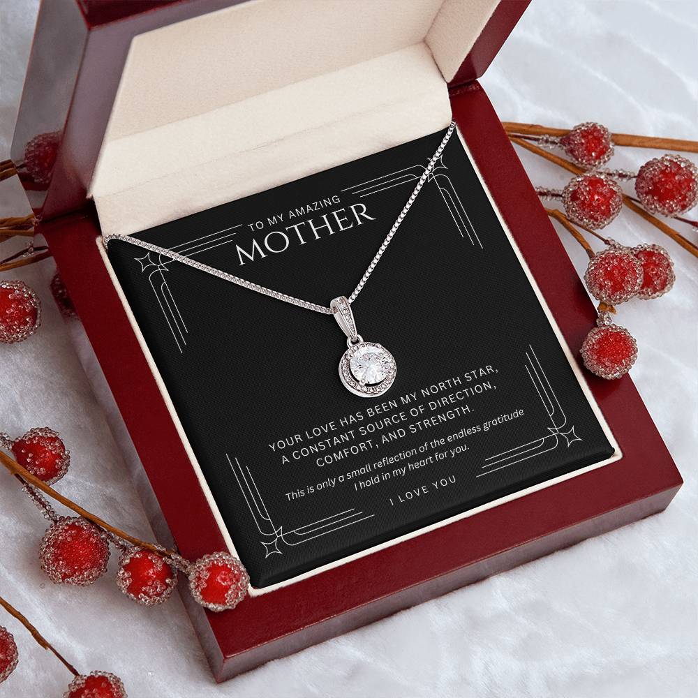 Necklace for Mother North Star - Gratitude Gift for Mom