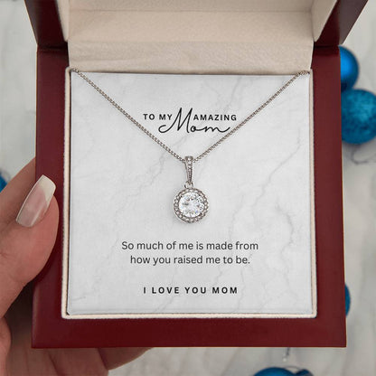 Necklace for Mom You Raised Me - Gratitude Gift for Mom