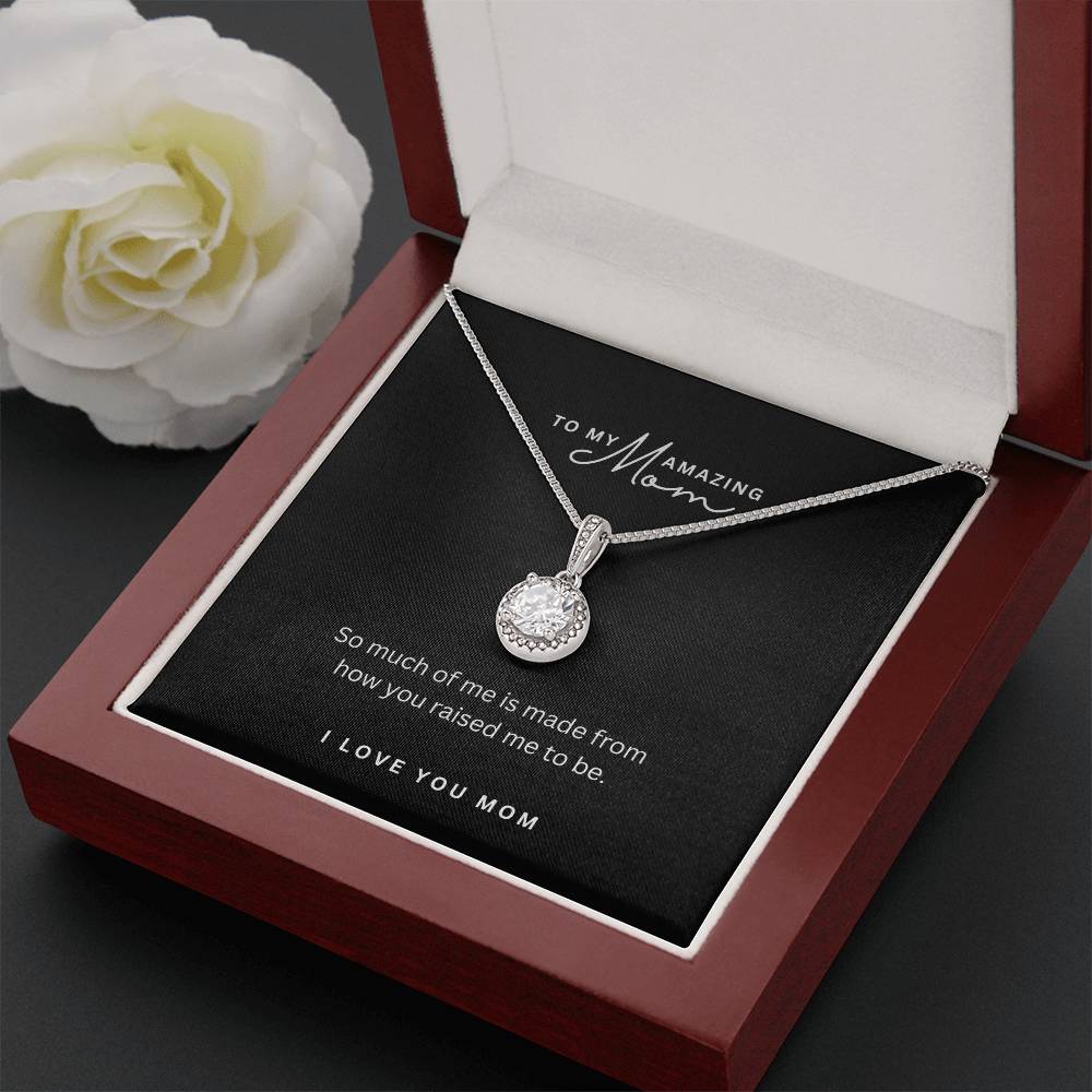 Necklace for Mom You Raised Me - Gratitude Gift for Mom