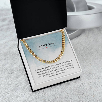 Gift for Son Proud of You - Chain Necklace