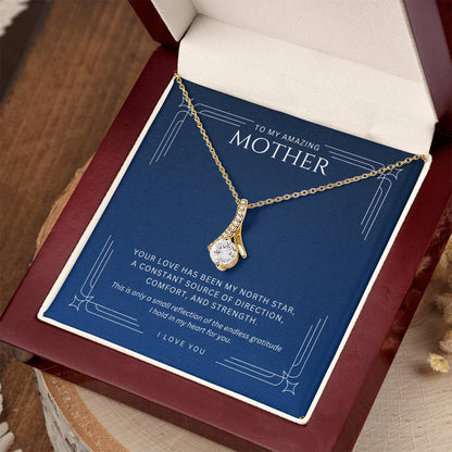 Necklace for Mother North Star - Gratitude Gift for Mom